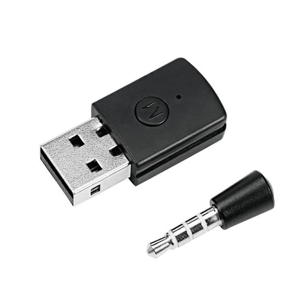 1-pak PS5 Bluetooth-kontrollermottakeradapter PS4 USB 5.0-adapter PS5-spillkontrollerhodetelefonmottaker