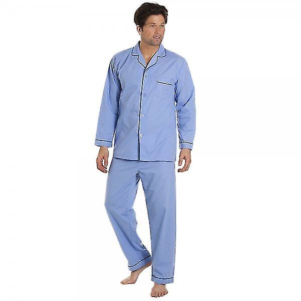 Men's Haigman Classic Style Mens Various Colour Full Length Pyjama Set-YuJia