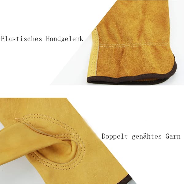 Beskyttende handsker til havearbejde, åndbare og elastiske