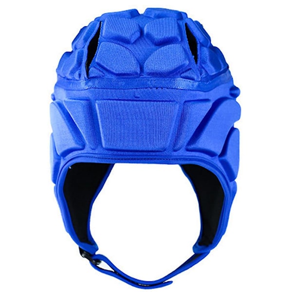 Rugby Helmet Soft Shell Headgear For Soccer Hockey Rugby Roller Skating Black L