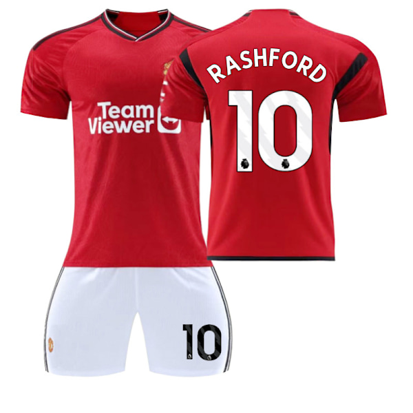 23-24 Red Devils Hjem Cristiano Ronaldo Trøje Nr. 9 Fodboldtrøje M