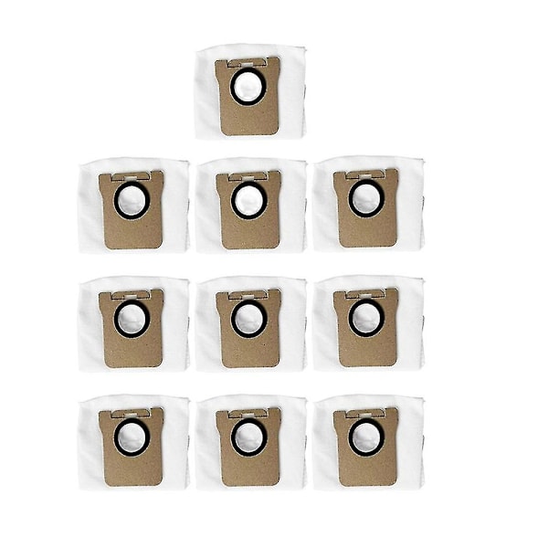 10pcs For Bot L10s Ultra/ B101cn/dream S10 S10 Pro Robot Vacuum Cleaner Replacement Parts Dust Bag-mxbc