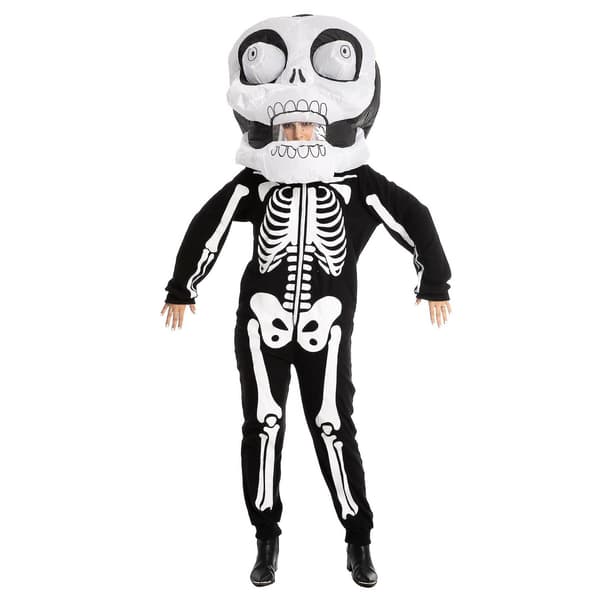 Halloween Oppblåsbart Hodeplagg Spøkelsesfestivalfest Horror Spøkelsesdekorativt Hodeplagg