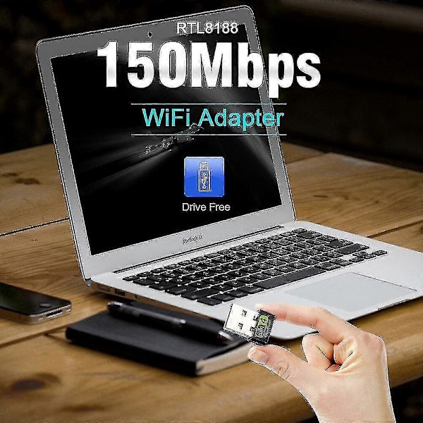 USB WiFi-adapter Mini 150 Mbps AC Wi-Fi-adapter PC Wi-Fi-antenn WiFi LAN USB