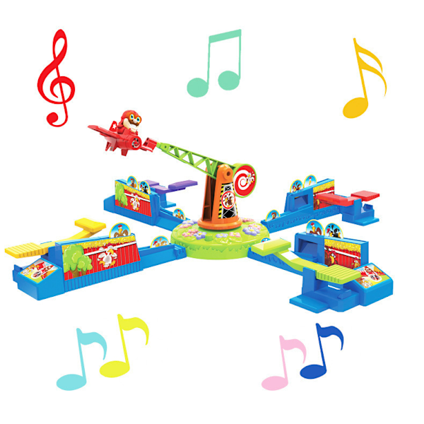 Looping Planes 2-4 Lapselle, Hauska 3D-peli, Lasten Syntymäpäiväpeli, Hauska Juhla- ja Perhepeli Lapsille ja Aikuisten, 2-4 Pelaajaa