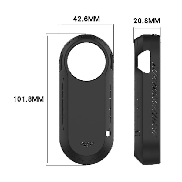 Passar för Garmin RTL515 skyddande fodral Varia RCT715 skyddande fodral Varia UT800 silikon skyddande fodral