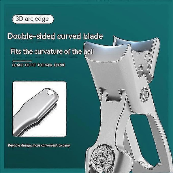 Sherum Nagelklippare, Satismoon Nagelklippare, Cumuul Nagelklippare, Comfort Clip Nagelklippare, Bärbara Ultrascharpa Nagelklippare, Ultrascharp Rostfritt Stål