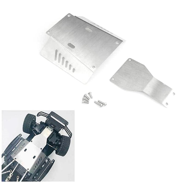 Metall Rustfritt Stål Chassis Armor Beskyttelsesplate for CC-01 CC01 1/10 RC Crawler Bil Oppgradering