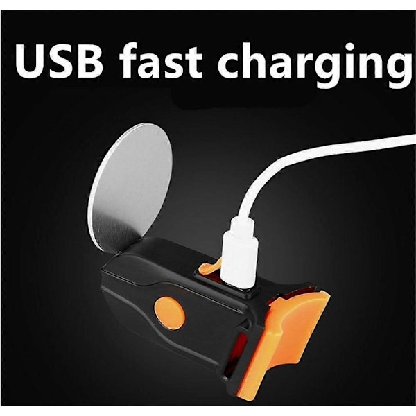 LED Sykkel Baklys, Photo Drop Sykkellys, Sykkel Baklykter, LED Sykkel Baklys Oppladbart USB Sykkel Baklys