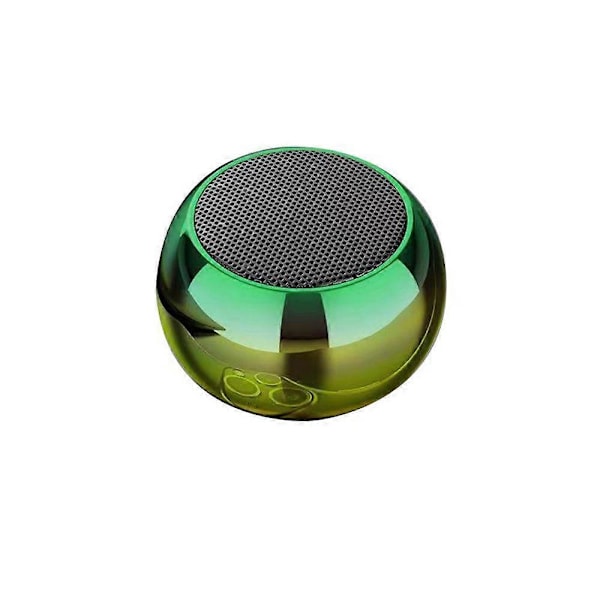 Mini Bärbar Trådlös Bluetooth Högtalare i Metall Liten Subwoofer Högt Ljud