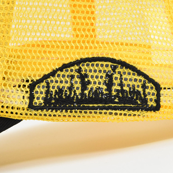 NYC brodert baseballcaps tredimensjonalt brodert andebill caps mesh caps personlig brodert buet brem solhatt 1 stk svart gul
