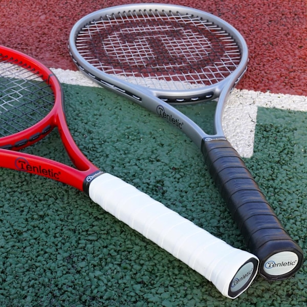 Professionel Ketsjer Ydergreb Tape - Tykkelse 0,55 mm - Skridsikker Klæbrig Ydergreb Tape til Tennis, Squash, Badminton og Andre Ketsjersportsgrene