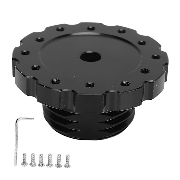 Ratadapter i sort præcis udskiftning til Thrustmaster T300 T500 Pcd 73mm rat