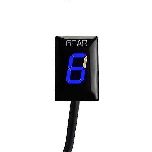 Gear Display Indicator til Suzuki Gsxr1000 2003 Gsxr600 Gsxr750 Gsxr 650 750 2004 2005 Motorcykel Tilbehør 1-6 Trins Display