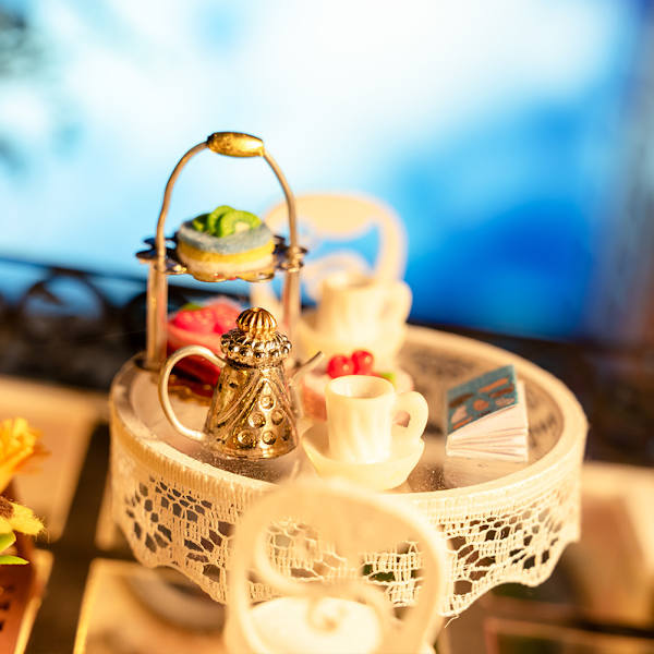 DIY håndlaget montering kreativ mini dyrebutikk mjau med lys bursdag Valentinsdag gave ornamenter håndlaget