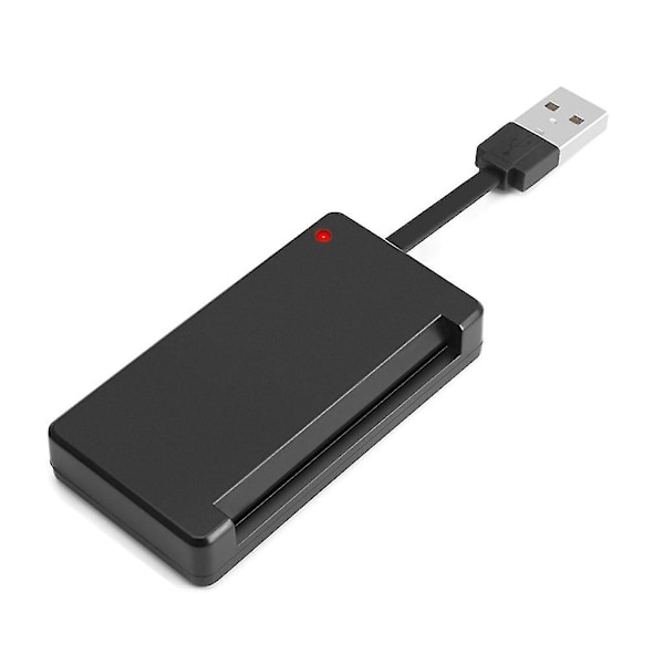 Usb 2.0 Smart Memory Card Reader For Identity Card Smart Card Cloner Adapter