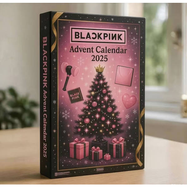 Sort pink 2025 Julekalender