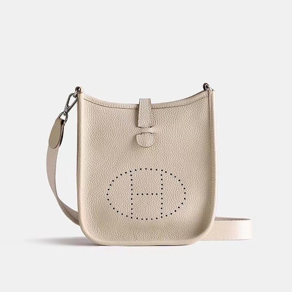 Fashion klassisk nisch Evelyn ny väska axelremsväska crossbody dam läderväska
