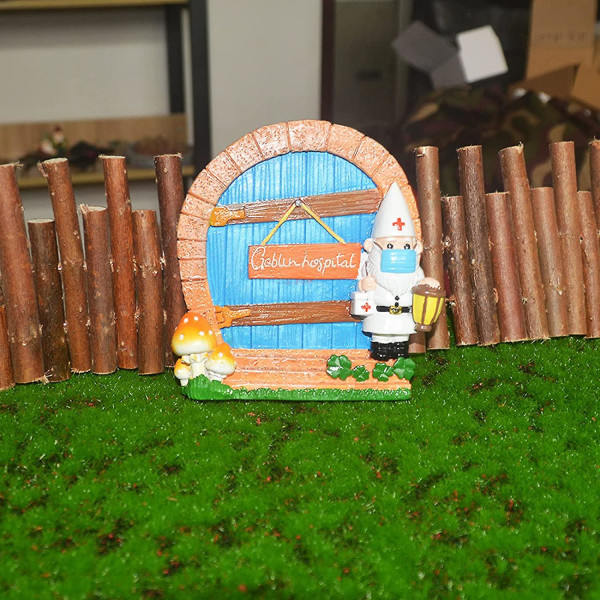 Garden Fairy Door, Mini Fairy Doors, Fairy Vinduer, Miniature Pixie, Elf, Miniature Garden Landscape Cottage S