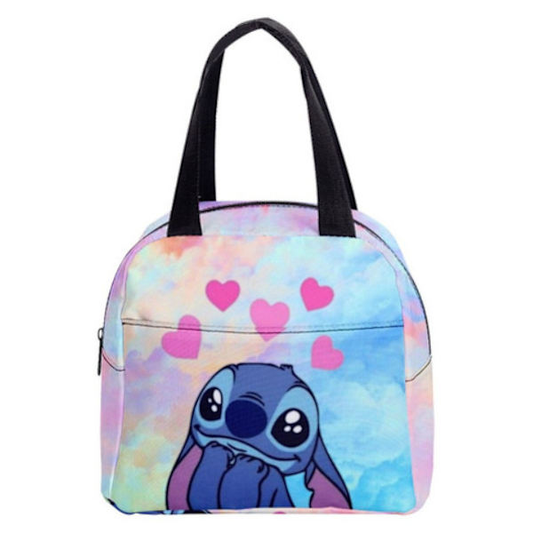 Stitch frokostpose oxford klud frokostboks isoleringstaske picnic taske bærbar frokostpose taske
