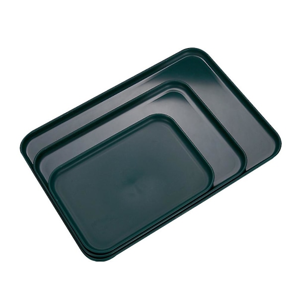 Rectangular Plastic Serving Tray Exquisite Nordic Multi-Function Kitchen Organizer Home Fruit Desse