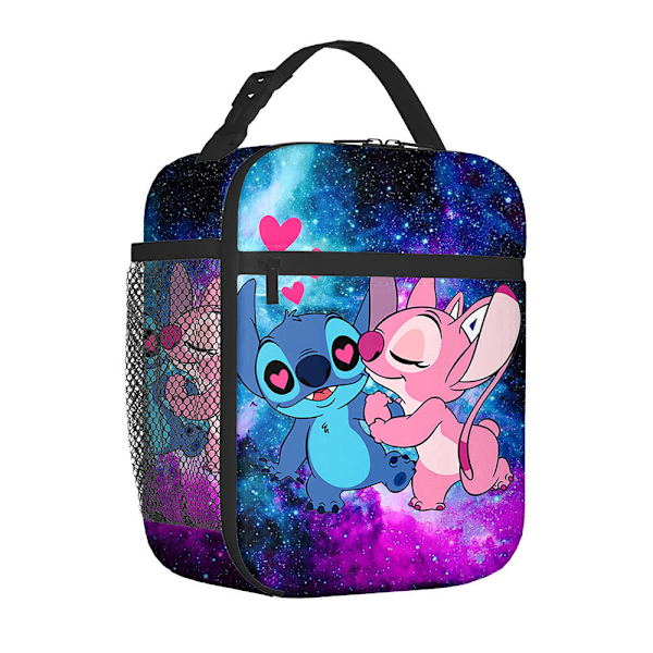 Cartoon portable lunch bag for primary and secondary school students with full prints, cooler bag, picnic cool