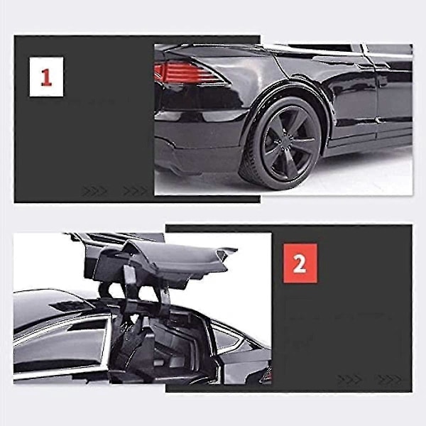 Aoopoo Nyår Jul 4-kanals Tesla Dynamisk Elegant Fjärrstyrd Bil Rc Leksakspresenter För Barn Dynamisk Fjärrstyrd Bil Uppladdningsbar 24g