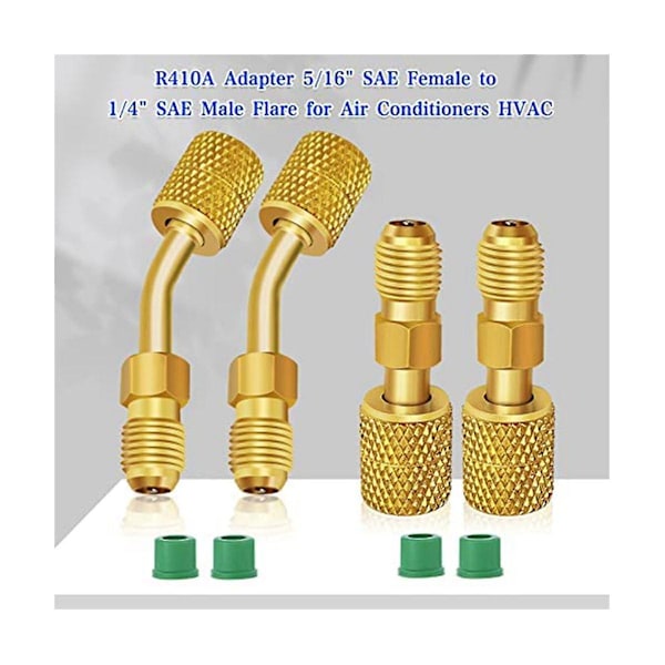R410A Mini Split Adapter Kit, R410A Adapter Kit, R410A Vridbara Adaptrar, för Mini Split System Luftkonditionering