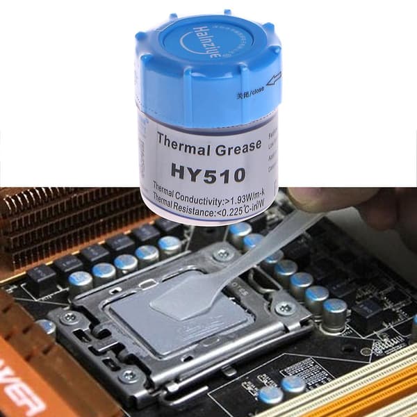 10G HY510 Termisk Fedtforbindelse Silikon CPU Kølepasta Grå
