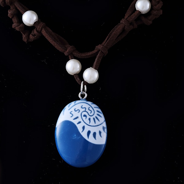 Moana Prinsessan Moana Halsband Helt Handvävt Barn Smycken