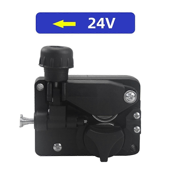 Vänster DC24V Mini Trådmatare Lätt MIG Trådmatare Montering Enkel Drivvals Trådmatningsmaskin