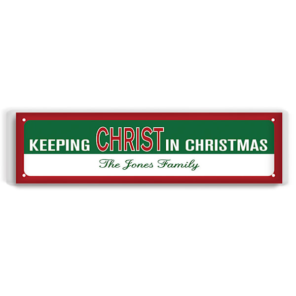 Retro Tennmålning Jul Kreativ Skylt Europeisk Personlig Hembutik Hängande Målning