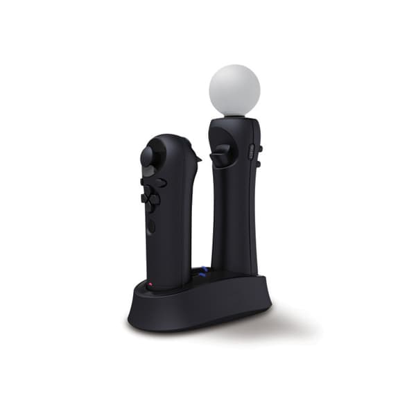 DOBE PS4/PS3 Move Controller Dobbeltlader MOVE Trådløs Controller Lader Dobbeltlader TP3-382