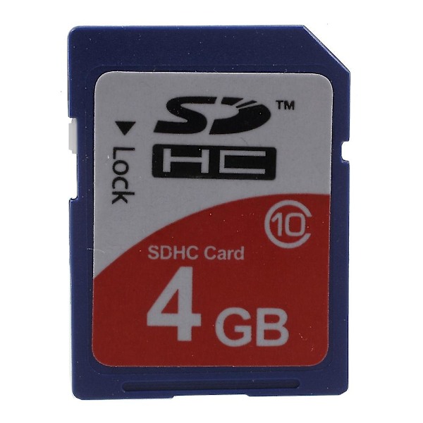 4GB High Speed Class 10 SDHC Memory Card