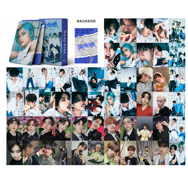 1 set Stray Kids fotokort 55 st Stray Kids Oddinary New Album fotokort Stray Kids Lomo-kort Stray Kids M