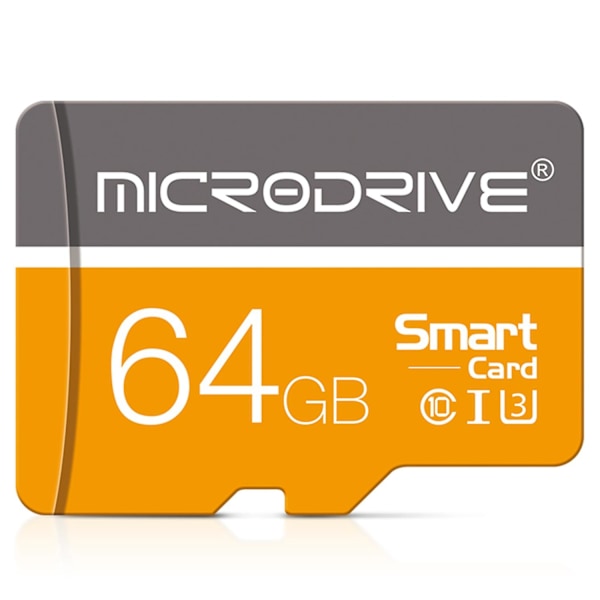 Microdrive 64 GB Klass 10 TF-kort Kamera Mobiltelefon Minneskort