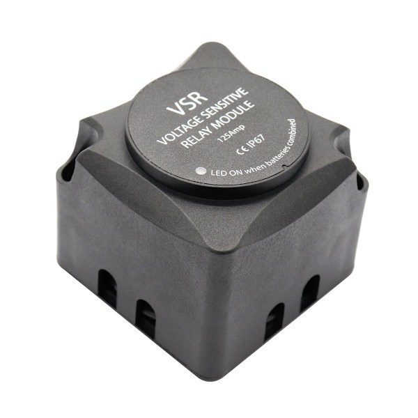 12VVSR automatisk laddningsbrytare, smart bil dubbelbatteriisolator, båtisolator