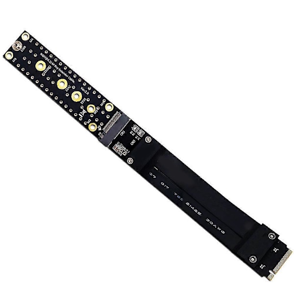 M.2(NGFF) Key M NVMe SSD Forlængerkabel PCIe3.0 X4 4 Understøtter Kun M.2 Key M Interface SS
