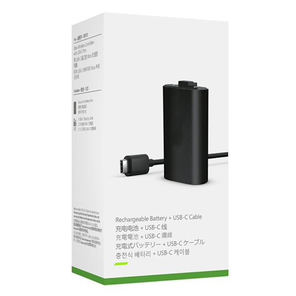 Batteriset för XBOX Trådlös Handkontroll Series S X Handkontroll Uppladdningsbart Batteri Laddningskabel