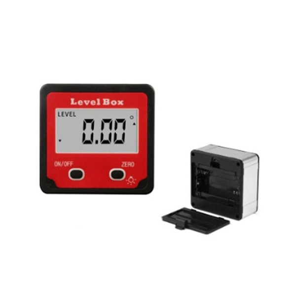 Magnetisk Elektronisk Digital Display Vattenpass Lutningsmätningsinstrument Hög Precision Vinkel Linjal