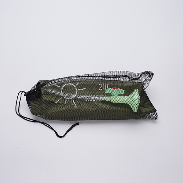 Ny trelagers rem utomhus sport resor camping utrustning dusch vattenpåse camping hopfällbar badvattenpåse badvattenpåse