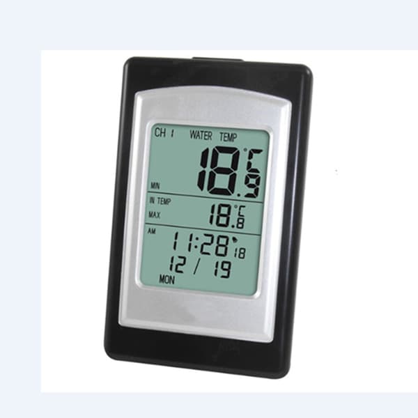 Trådløs Termometer og Hygrometer Flydende Swimmingpool Soltermometer WT0124