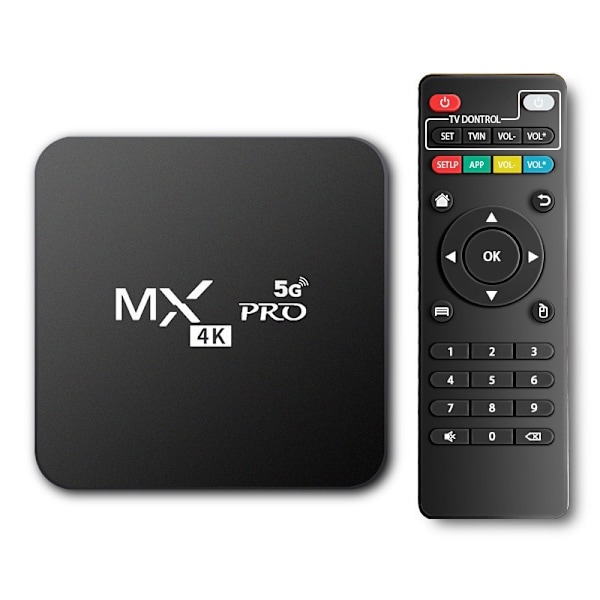 Android TV-box 4K HDR Streaming Media Player 4 GB RAM 32 GB ROM Allwinner H3 Core Smart TV-box