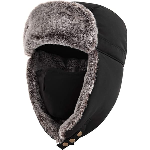 Unisex Vinter Øreklap Bomber Hat Holder Varmen Under Skøjteløb og Ski