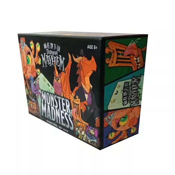 Brætspil Kort Dungeon Chaos Chaos Dungeon Fuld Engelsk Vanvittig Monster Strategispil
