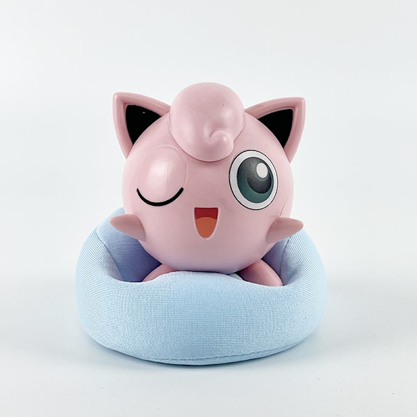 Anime Jigglypuff Figur Spegellabyrint Sovandesäck Kirby Dock Gachapon Prydnad Leksak