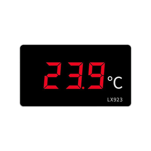 Pooltermometer med LED-display och vattentät sondtermometer akvarium utomhustemperatur Me