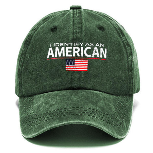 Vasket bomulds trykt hat, distressed dad hat, mænds retro udenrigshandel baseball cap, populær blød top cap 1