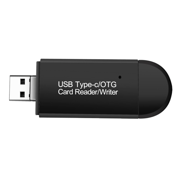 Kortlæser bærbar USB 3 i 1 hukommelseskortadapter