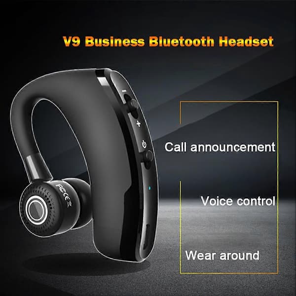V9 Bluetooth Ørekrog Trådløst Bil/Erhverv Universal Stereo Headset
